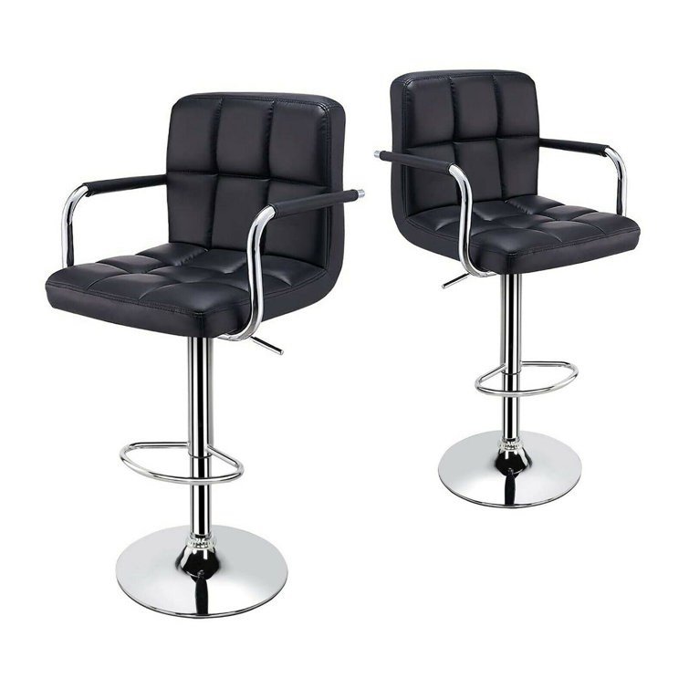 MOF Height Adjustable Bar Stool & Reviews Wayfair.co.uk